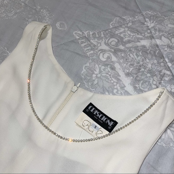 Cache Tops - Cache Criscione Ivory Cami Tank